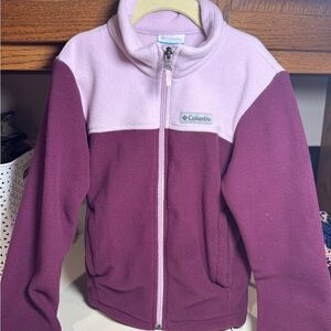 Columbia Purple Fleece Jacket